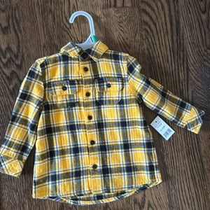 Baby flannel shirt for sale - brand new!